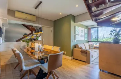 Cobertura com 2 quartos à venda na avenida joão wallig, 1825, passo da areia, porto alegre, 167 m2 por r$ 1.490.000