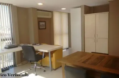 Sala comercial à venda na avenida érico veríssimo, 720, menino deus, porto alegre, 29 m2 por r$ 200.000