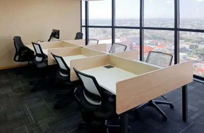 Reserve um espaço de coworking ou ocupe uma mesa rotativa no curitiba,  centro empresarial jatobá – sete de setembro