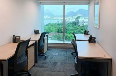 Escritório para alugar para 5 pessoas em regus rio de janeiro, lagoa rodrigo de freitas - humaita