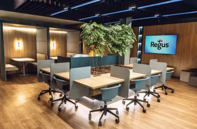 Espaço de coworking para alugar em regus uberlandia - center shopping