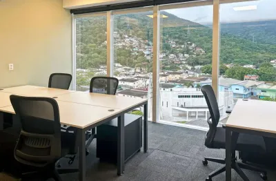 Escritório para alugar para 5 pessoas em regus florianópolis, floripa shopping