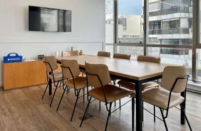 Espaço de escritório lindamente projetado para 10 pessoas em spaces spaces, ipanema