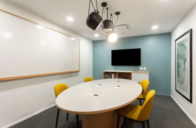 Escritório lindamente projetado para 5 pessoas em Spaces Sao Paulo, Jardins - Tutoia