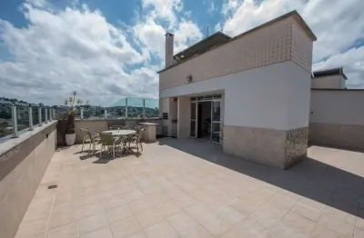 Cobertura com 4 quartos à venda na rua hélium, 65, nova floresta, belo horizonte por r$ 1.720.000