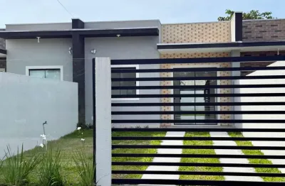 Casa com 2 quartos à venda na rua córdoba, 226, balneário gaivotas, matinhos, 154 m2 por r$ 340.000