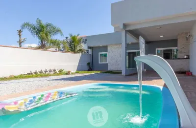 Casa com 2 quartos à venda na rua simone, 39, balneário inajá, matinhos, 98 m2 por r$ 990.000