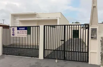 Casa com 2 quartos à venda na rua guarauna, 114, rio da onça, matinhos, 59 m2 por r$ 260.000