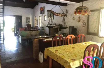 Casa com 3 dormitórios, para venda, a 80m da praia da enseada, em ubatuba – sp