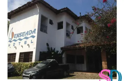 Hotel com 14 suítes, à venda, na praia da enseada, em ubatuba -sp. excelente oportunidade de investimento.