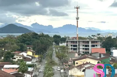 Apartamento tipo cobertura, com 3 dormitórios, itaguá, ubatuba - sp