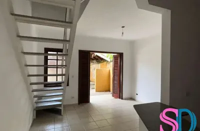 Apartamento de 2 dormitórios, para locação definitiva, na barra da lagoa, em ubatuba - sp.