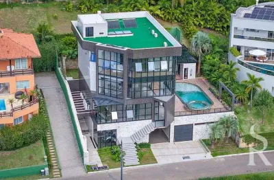 Mansão exclusiva plaza itapema | 6 suítes e vista definitiva