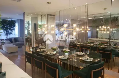 Único! vila são francisco - apartamento em frente ao campo de golfe com 04 suítes e 04 vagas.