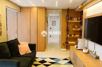 Cobertura mobiliada de 84m² com 3 dormitórios (2 suítes), 3 banheiros, 2 vagas + depósito - vila osasco/sp