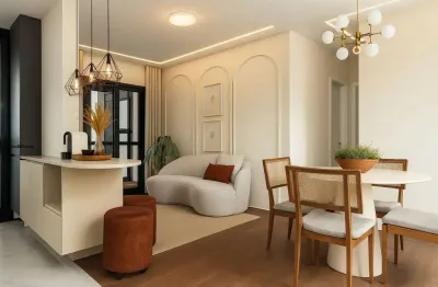 Apartamento  totalmente planejado 2d 1s 1v - vision colinas - jardim esplanada / colinas