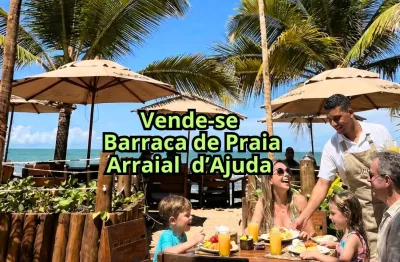 Barraca de Praia em Arraial d’Ajuda à Venda  com grande rentabilidade