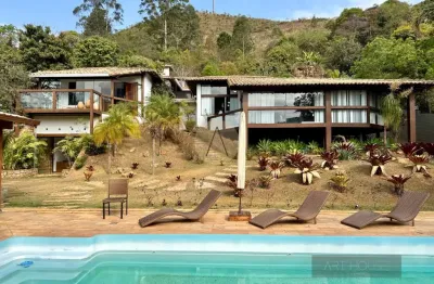 Casa em condomínio fechado com 5 quartos à venda na Alameda Serra do Cabral, 425, Vila Del Rey, Nova Lima