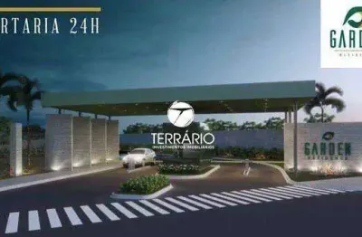 Terreno à venda no garden residence em varginha com 343,57m²