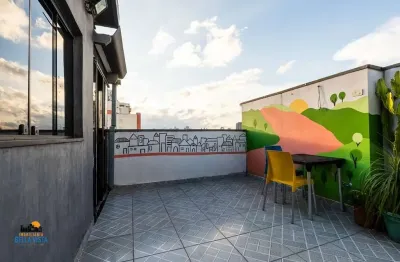 Cobertura com 3 quartos à venda na rua vigário albernaz, 497, vila gumercindo, são paulo por r$ 695.000