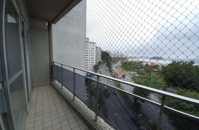 Apartamento com 2 quartos para alugar na avenida manoel da nóbrega, 545, itararé, são vicente por r$ 5.500