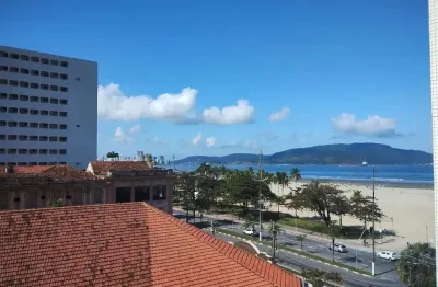 Apartamento com 3 quartos para alugar na avenida presidente wilson, 16, gonzaga, santos por r$ 5.000