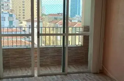Apartamento com 2 quartos à venda na américo brasiliense, 190, centro, são vicente por r$ 405.000