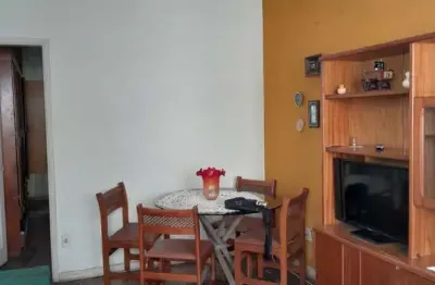 Apartamento com 2 quartos à venda na mnaoel da nobrega, 412, itararé, são vicente por r$ 260.000