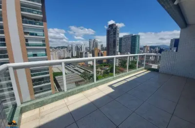 Apartamento com 3 quartos para alugar na rua oswaldo cruz, 455, boqueirão, santos por r$ 8.000