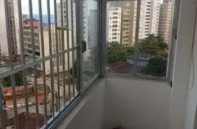 Apartamento com 1 quarto à venda na rua joão ribeiro, 83, itararé, são vicente por r$ 265.000