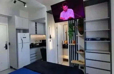 Kitnet / stúdio à venda na avenida manoel da nóbrega, 1077, itararé, são vicente por r$ 270.000