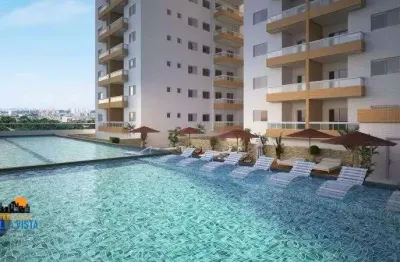 Apartamento com 2 quartos à venda na rua cornélio procópio, 202, boqueirão, praia grande por r$ 477.000