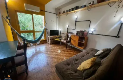 Apartamento com 1 quarto à venda na alameda paulo gonçalves, 558, ilha porchat, são vicente por r$ 275.000