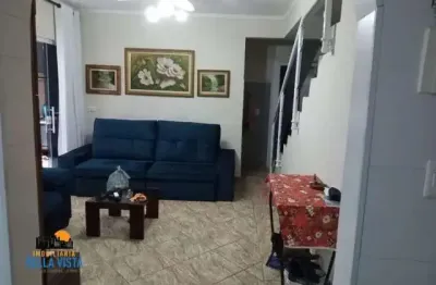 Casa com 2 quartos à venda na tavares bastos, 280, balneário japura, praia grande por r$ 480.000