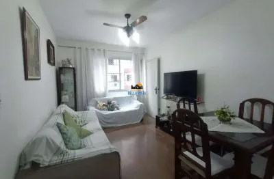 Apartamento com 2 quartos à venda na rua saldanha da gama, 103, itararé, são vicente por r$ 300.000