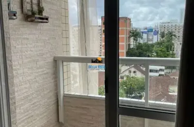 Apartamento com 2 quartos à venda na rua cândido rodrigues, 118, gonzaguinha, são vicente por r$ 560.000