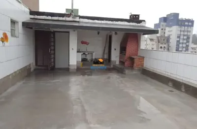 Cobertura com 2 quartos à venda na rua doutor américo brasiliense, 190, centro, são vicente por r$ 600.000