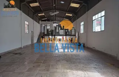 Barracão / galpão / depósito com 2 salas para alugar na rua bento viana, 104, parque bitaru, são vicente por r$ 8.000