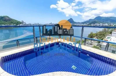 Cobertura com 4 quartos à venda na avenida borges de medeiros, 3669, lagoa, rio de janeiro por r$ 9.990.000