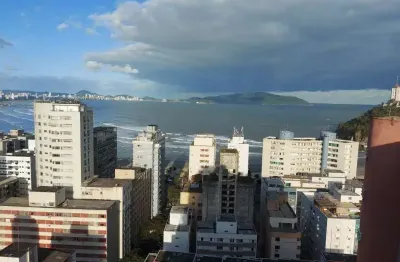 Apartamento com 1 quarto à venda na rua saldanha da gama, 217, itararé, são vicente por r$ 375.000