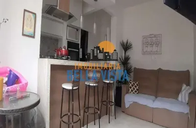 Apartamento com 1 quarto à venda na avenida antônio rodrigues, 88, gonzaguinha, são vicente por r$ 270.000