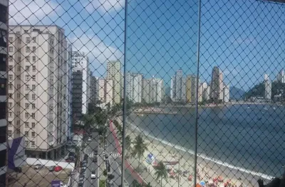 Apartamento com 3 quartos à venda na praça heróis de trinta e dois, 15, gonzaguinha, são vicente por r$ 585.000