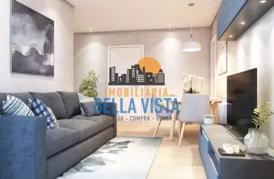 Apartamento com 2 quartos à venda na avenida capitão-mor aguiar, 645, parque bitaru, são vicente por r$ 366.730