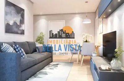 Apartamento com 1 quarto à venda na avenida capitão-mor aguiar, 645, parque bitaru, são vicente por r$ 300.625