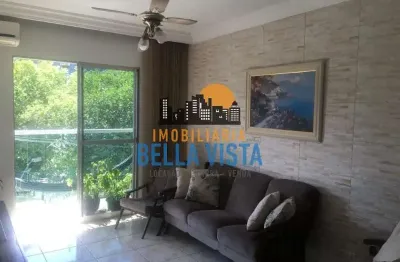 Apartamento com 3 quartos à venda na avenida monteiro lobato, 539, vila valença, são vicente por r$ 350.000