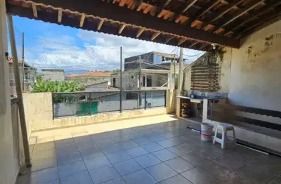 Casa com 2 quartos para alugar na dona olga villanova, 166, sítio do campo, praia grande por r$ 2.800