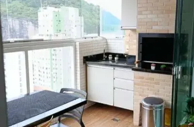 Apartamento com 3 quartos à venda na rua gonçalo monteiro, 143, itararé, são vicente por r$ 1.270.000