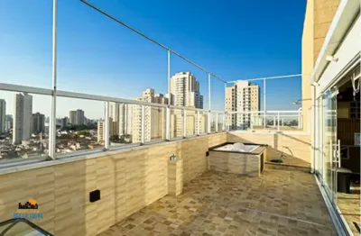 Cobertura com 3 quartos à venda na rua abagiba, 1200, saúde, são paulo por r$ 1.270.000