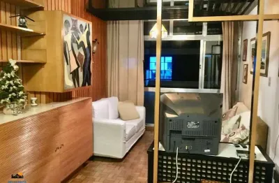 Apartamento com 1 quarto à venda na rua saldanha da gama, 18, itararé, são vicente por r$ 400.000