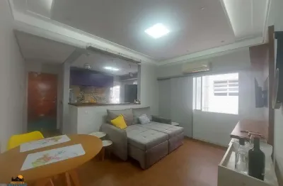 Apartamento com 1 quarto à venda na Rua Onze de Junho, 190, Itararé, São Vicente por R$ 320.000